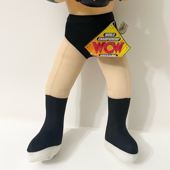 Vintage 1999 WCW Play By Play Goldberg" 18"  Plush Action Figure - Picture 5 of 16